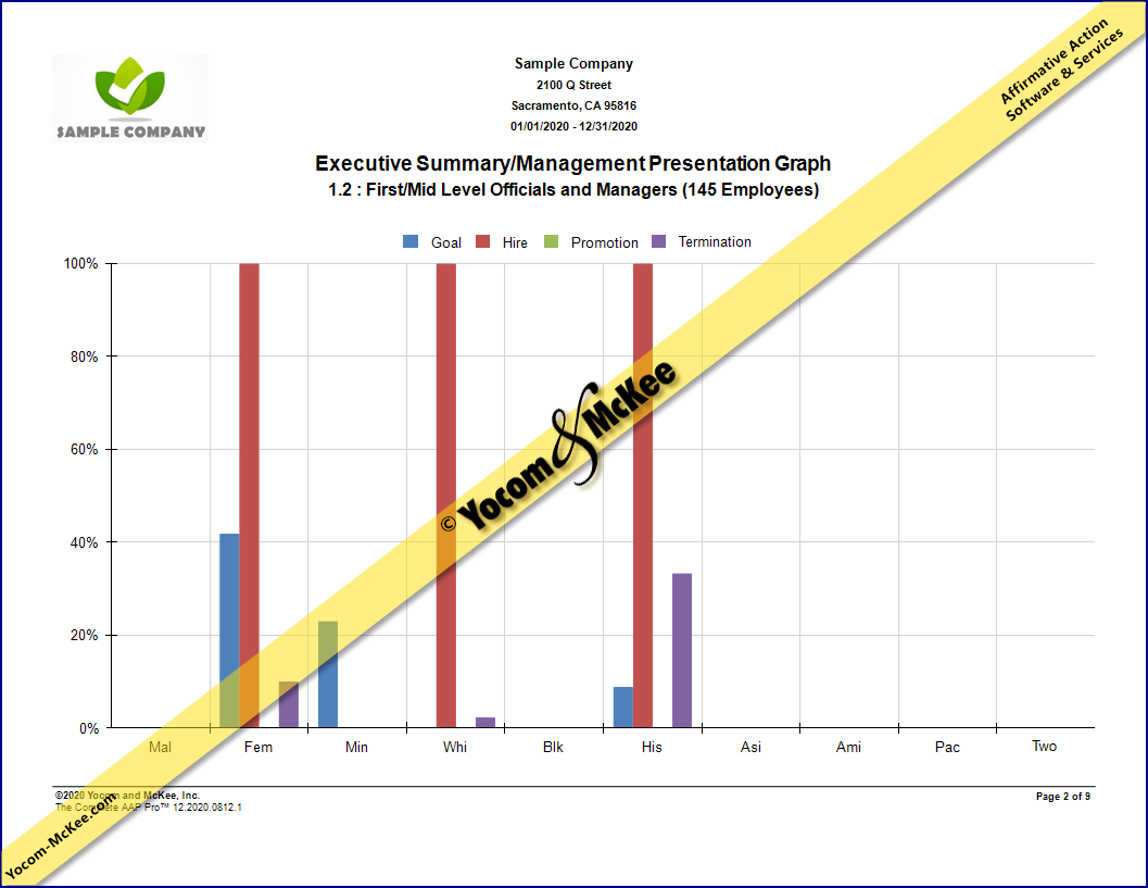 Executive Summary / Management Presentation Graph