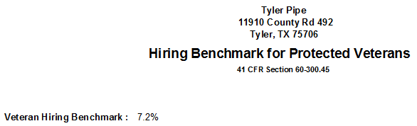 Hiring Benchmark for Protected Veterans Report 3-24-14.png