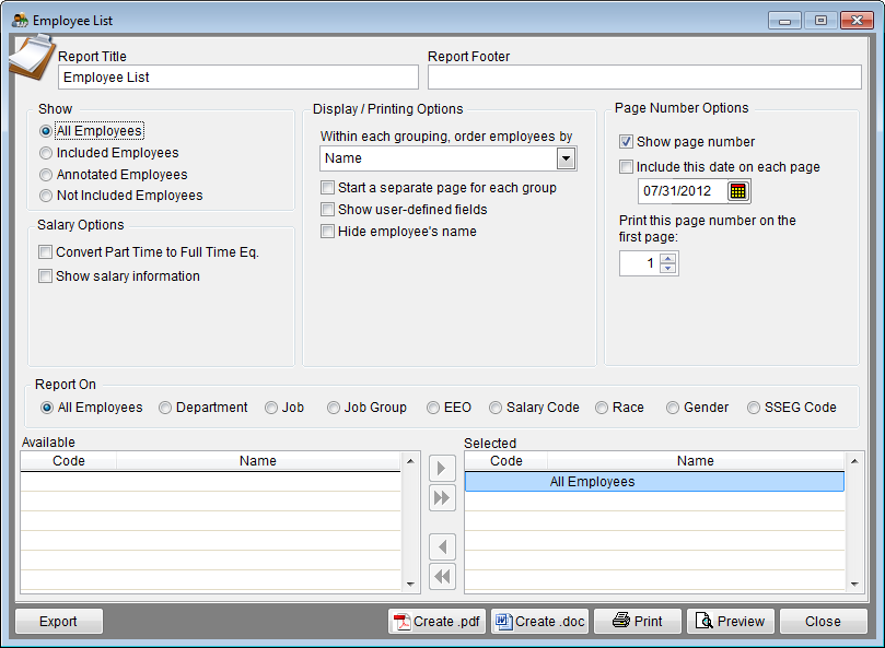Report Options Employee List.png