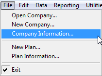 File Menu - Comapny Info.png